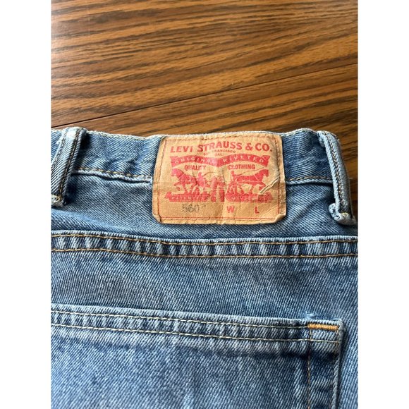 Levi Strauss & Company 560 men’s denim jeans size 56/30 - Picture 3 of 7